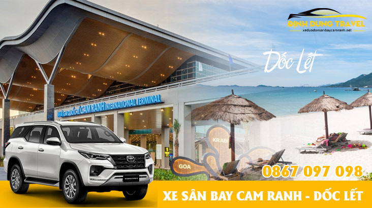 xe sân bay cam ranh đi dốc lết bao nhiêu km