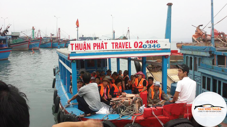tàu gỗ cảng ba ngòi đi đảo binh ba Thuận Phát